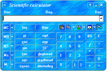 EldoS AnyCalc Screenshot